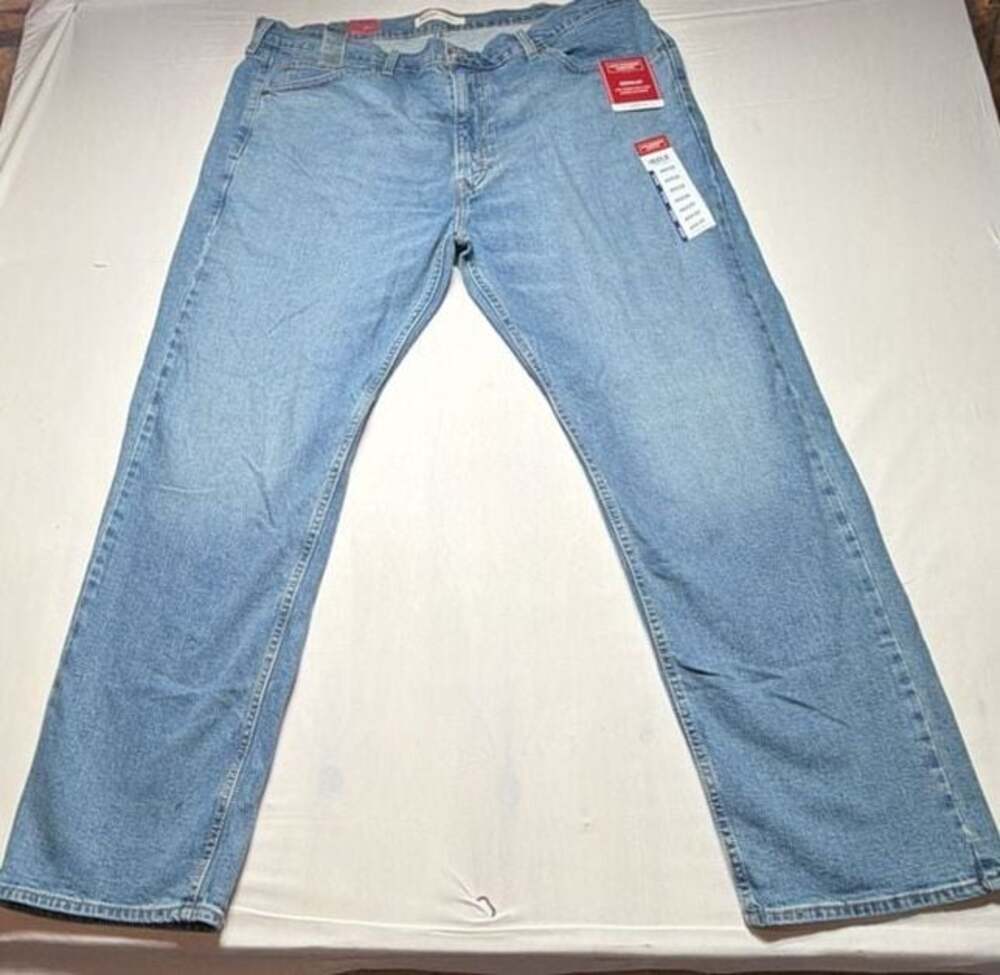 Levi Strauss Signature Men's Regular Fit Straight Leg Jeans, Size 40x30